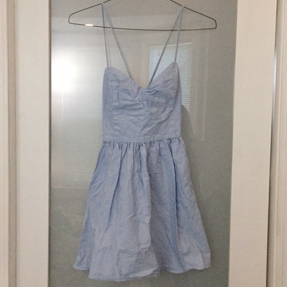 American Apparel Light Blue Summer Dress